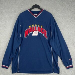 Vintage Chase Authentics Rusty Wallace long sleeve embroidered XL sweatshirt